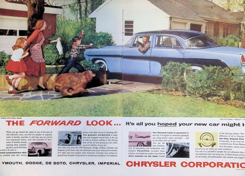 Original 1955 chrysler - 1955, ad